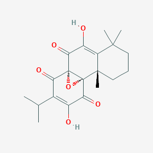 8|A,9|A-Epoxycoleon-U-quinone