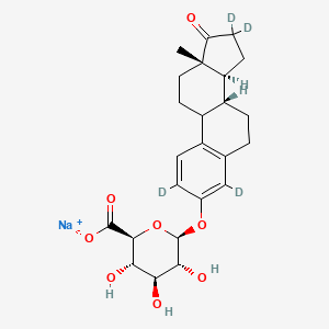 Estrone |A-D-glucuronide-d4 (sodium)