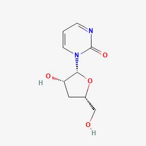 1-[(2R,3S,5S)-3-hydroxy-5-(hydroxymethyl)oxolan-2-yl]pyrimidin-2-one