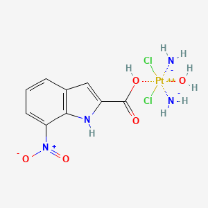 molecular formula C9H12Cl2N4O5Pt B12405427 Ape1-IN-2 