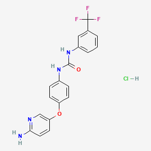 molecular formula C19H16ClF3N4O2 B12405447 CDK8-IN-11 (hydrochloride) 