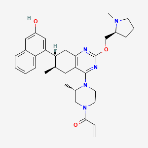 molecular formula C33H41N5O3 B12405468 KRAS inhibitor-21 