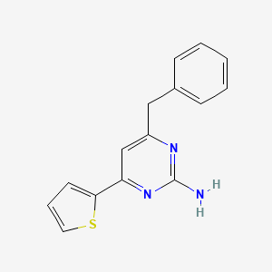 molecular formula C15H13N3S B12405469 AChE/hCA I/II-IN-1 