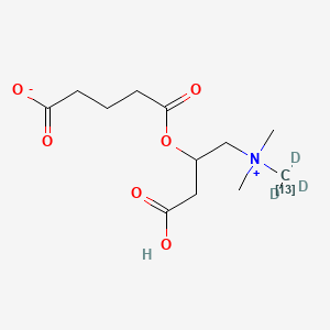 DL-Glutaryl carnitine-13C,d3