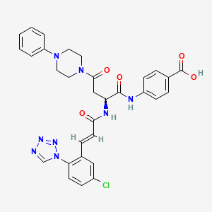 molecular formula C31H29ClN8O5 B12405511 FXIa-IN-8 