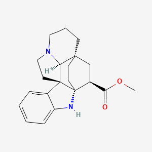 molecular formula C21H26N2O2 B1240552 Kopsinine 
