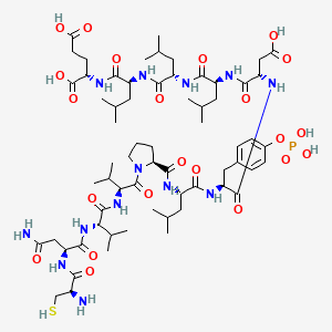 molecular formula C64H104N13O22PS B12405530 Antiestrogen 