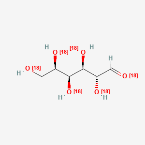 molecular formula C6H12O6 B12405533 D-Gulose-18O6 