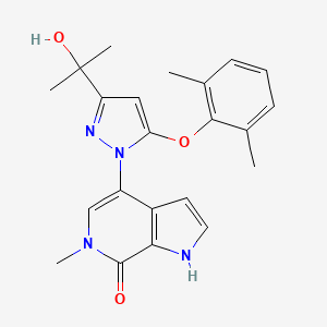 molecular formula C22H24N4O3 B12405547 Bet-IN-9 