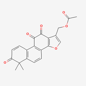 molecular formula C21H16O6 B12405568 Ido1/tdo-IN-1 