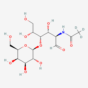 molecular formula C14H25NO11 B12405597 N-Acetyllactosamine-d3 