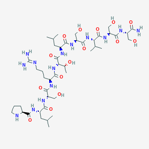 molecular formula C44H80N14O15 B12405599 Calmodulin Dependent Protein Kinase Substrate 