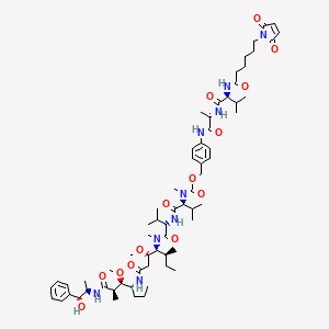 molecular formula C65H99N9O14 B12405613 MC-VA-Pabc-mmae 