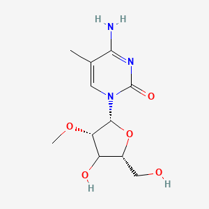 4-amino-1-[(2R,3S,5R)-4-hydroxy-5-(hydroxymethyl)-3-methoxyoxolan-2-yl]-5-methylpyrimidin-2-one