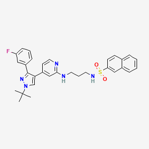 molecular formula C31H32FN5O2S B12405759 Cox-2-IN-10 