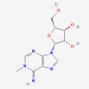 molecular formula C11H15N5O4 B12405780 N1-Methyl-arabinoadenosine 