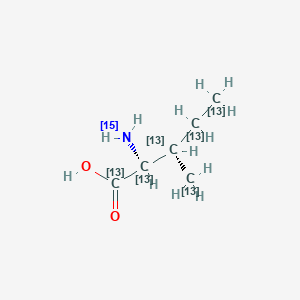 molecular formula C6H13NO2 B12405800 L-Isoleucine-13C6, 15N CAS No. 202468-35-7