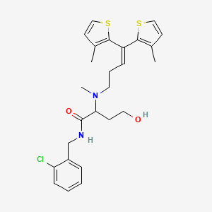 molecular formula C26H31ClN2O2S2 B12405826 mGAT3/4-IN-1 