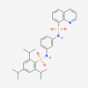 molecular formula C30H35N3O4S2 B12405827 Pde4B-IN-3 