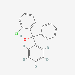 (2-Chlorophenyl)diphenyl-methanol-d5