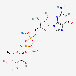 molecular formula C16H23N5Na2O15P2 B12405967 GDP-L-fucose (disodium) 