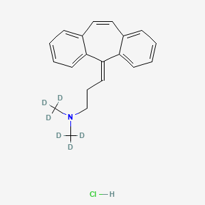 molecular formula C20H22ClN B12405986 Cyclobenzaprine-d6 (hydrochloride) 