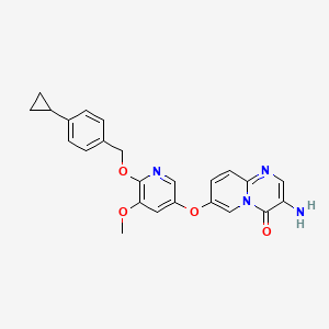 molecular formula C24H22N4O4 B12405989 Csf1R-IN-8 