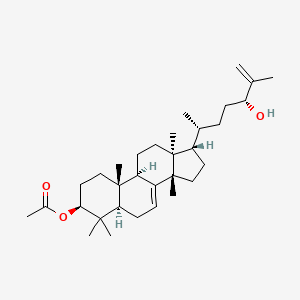 (3|A,24R)-3-(Acetyloxy)eupha-7,25-dien-24-ol