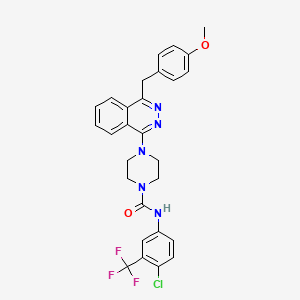 molecular formula C28H25ClF3N5O2 B12406037 Cdk1-IN-3 