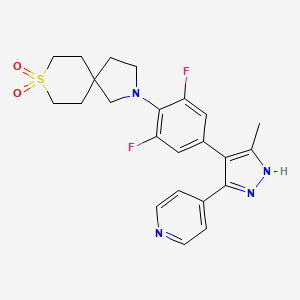 molecular formula C23H24F2N4O2S B12406062 Lrrk2-IN-6 