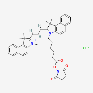 molecular formula C42H44ClN3O4 B12406078 Cyanine 3.5 chloride 