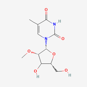 1-[(2R,3S,5R)-4-hydroxy-5-(hydroxymethyl)-3-methoxyoxolan-2-yl]-5-methylpyrimidine-2,4-dione