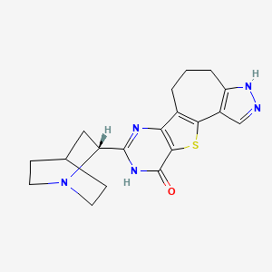 molecular formula C19H21N5OS B12406095 Cdc7-IN-18 