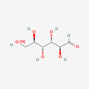 molecular formula C6H12O6 B12406122 D-Mannose-18O 