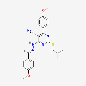 molecular formula C24H25N5O2S B12406241 Lsd1-IN-21 