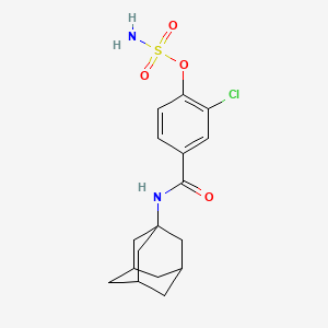 molecular formula C17H21ClN2O4S B12406255 Steroid sulfatase-IN-3 