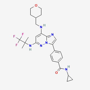 molecular formula C26H31F3N6O2 B12406334 Mps1-IN-4 