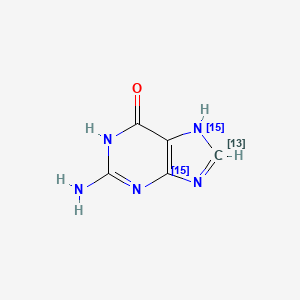 Guanine-13C,15N2