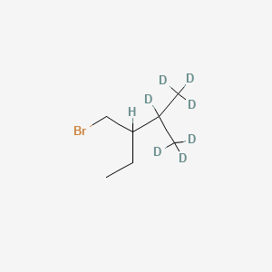 1-Bromo-2-ethyl-3-methyl-D3-butane-3,4,4,4-D4