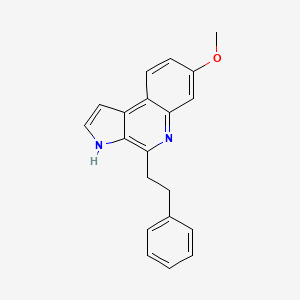 molecular formula C20H18N2O B12406507 Glutamate-5-kinase-IN-1 