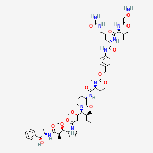 (Aminooxy)acetamide-Val-Cit-PAB-MMAE