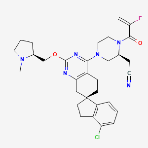 molecular formula C31H36ClFN6O2 B12406566 KRAS G12C inhibitor 44 