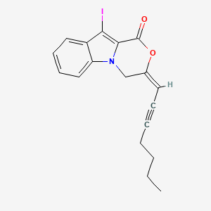 molecular formula C18H16INO2 B12406570 Ugm-IN-3 