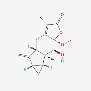 molecular formula C16H20O4 B12406623 Chlorajapolide F 