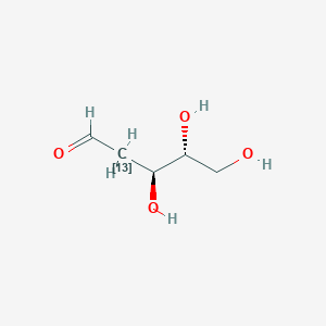 molecular formula C5H10O4 B12406711 Thyminose-13C-1 