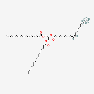 1,3-di(pentadecanoyloxy)propan-2-yl (Z)-16,16,17,17,18,18,18-heptadeuteriooctadec-9-enoate