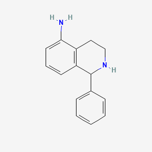 1-phenyl-1,2,3,4-tetrahydroisoquinolin-5-amine