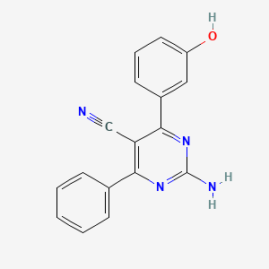 molecular formula C17H12N4O B12406783 A1AR antagonist 2 