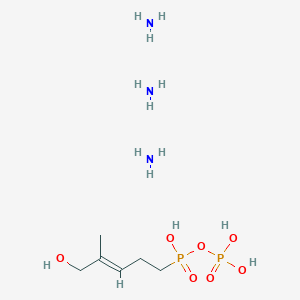 molecular formula C6H23N3O7P2 B12406784 (E)-C-HDMAPP (ammonium) 