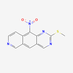 molecular formula C12H8N4O2S B12406809 Haspin-IN-1 